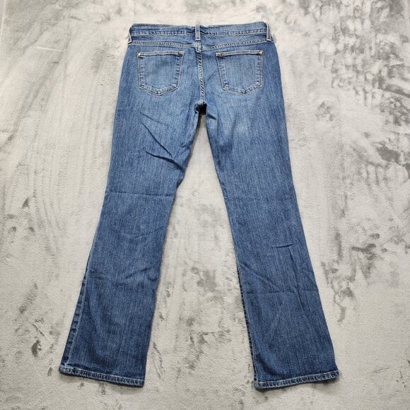 Old Navy Jeans Womens 10 Blue The Flirt Mid Rise Boot Cut Stretch Casual Y2K - Picture 3 of 13